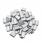 Rustproof Aluminum Crimping Loop Sleeve Weather Resistant Anti Corrosion for sale