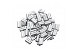 China Rustproof Aluminum Crimping Loop Sleeve Weather Resistant Anti Corrosion supplier