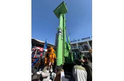 China BVEM 29Nm eccentric moment  hydraulic vibroflot drilling rig equipped sharing hydraulic power system supplier
