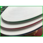 FDA 120G 13.5MM 14MM White Kraft Paper For Biodegradable Food Grade Paper Straw for sale