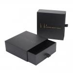 157gsm C2S Paper Hot Stamping Box UV Custom Logo Gold Foil Rigid Sliding 128gsm for sale