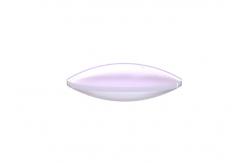 China Sapphire Bi Convex Lens 25.4mm Finite Conjugate Lens Antireflection Coatings supplier