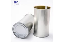 China Tinplate Tall Tin Container 520ml Empty Catering Tins D73x131mm supplier
