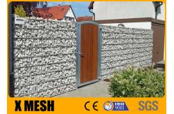 China Zinc Coated Stone Filled Gabion Welded Wire Mesh Square / Rectangular Hole supplier