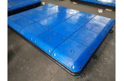 China Customized UHMW - PE Face Pads For Impingement Bolt Mounting supplier