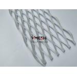 Aluminium Ceiling Cladding Wall Expanded Mesh Diamond Customized for sale