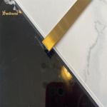 Matt Gold Finished Stainless Steel Tile Trim For Corner Metal Profile GB Standard for sale