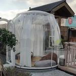 2.5m Diameter Bubble Tent Hotel Camping Bubble Tent For Leisure Facilities for sale