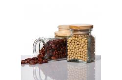 China 100ml Empty Glass Coffee Jars canisters For Cookie Sugar Tea Pudding Honey supplier
