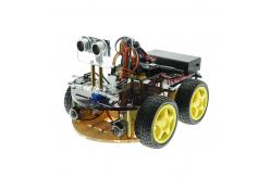 China Nano V3.0 Arduino Based Robot Intelligent Bluetooth Tracking / Obstacle Avoidance supplier