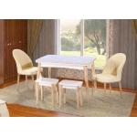 Paulownia Edge Solid Wood Dinette for sale