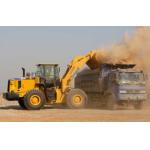Comfortable 653D Wheel Loader Heavy Duty Construction Machinery