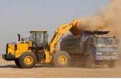 China Comfortable 653D Wheel Loader Heavy Duty Construction Machinery supplier