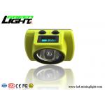 Underground Coal Miner Hard Hat Light 18000lux Coal Low Power Indication Led Screen for sale