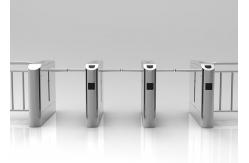 China Automatic Remote Control Arm Drop Turnstile Gate Fitness Gym With Rfid Card Reader supplier