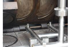 China Stainless Steel Rolled Sugar Cone Machine 33 Baking Plates 5m Long supplier