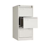 Workshop Epoxy coated Pedestal 3 Drawer Filing Cabinet