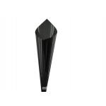 Water Resistant Static Cling Window Film , Black Thermal Window Film for sale