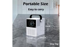 China Interactive 3200 Lumens Portable LED Projectors Game Movie Proyector supplier