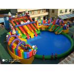 Commercial Inflatable Bouncer Inflatable Moon Bounce House Water Slide Combo for Sale Bag Custom Party Set Castle Birt for sale