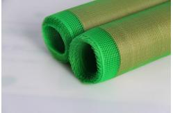 China Customized Fiberglass Window Screen Mesh Blue Green Door Insect Screen supplier