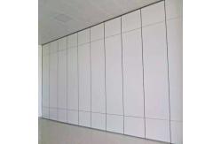 China Fireproof Room Separating Sliding Folding Partition Wall For Church 3 Years Warranty supplier