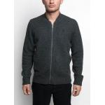 China 80 Lambswool 20 Nylon Knit Cardigan Sweater Texture Stitch For Men 5gg Gauge manufacturer