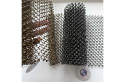 China ODM Coil Architectural Mesh Curtain Metal Panels For Hotel Space Divider supplier