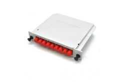 China Inseration Card Fc Upc 0.9mm Passive Optical Splitter supplier