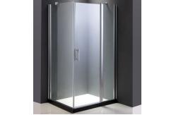 China 800x800x1900mm Square Sliding Shower Enclosure Aluminum Frame supplier