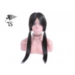 24 Inch Swiss Lace Straight 360 Frontal , Custom 360 Lace Front Closure Wigs for sale