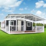 Wholesale Customized Size Color 20ft 40ft Collapsible Prefabricated Modular Expandable Container House Portable Container House for sale