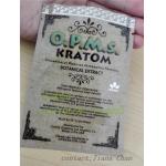 Aluminum foil stand up pouch for enhanced kratom powder extracted from kratom for sale