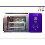 Automotive Interior Horizontal Flammability Test Chamber For Burn Resistance for sale