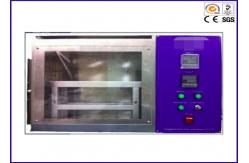 China Automotive Interior Horizontal Flammability Test Chamber For Burn Resistance supplier