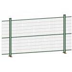 Pvc Coating Secure Temporary Fencing 10ft Long Canada Standard Metal for sale