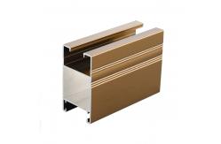 China Yellow Sand 20GP T3 Powder Coated Aluminium Extrusions supplier