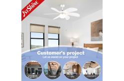 China Classical Style 1stshine Ceiling Fan Light with Pull Chain Switch and MDF Blades supplier
