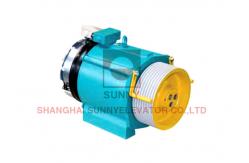 China High Efficiency Drive Traction Machine 240mm Sheave Diameter For Elevator supplier