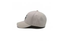 China Customized 6 Eyelets Cotton Baseball Cap Reinforced Seams Elastic Closed Cap supplier