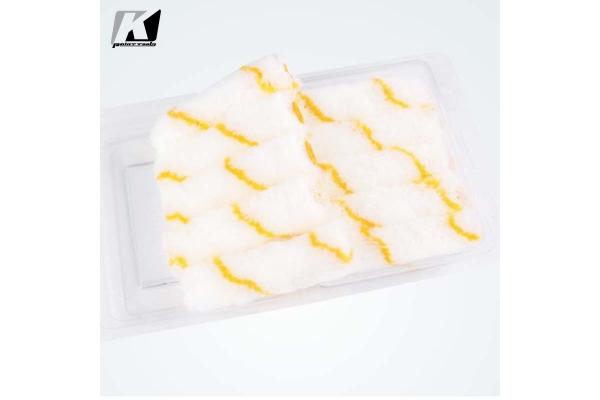 4 Inch Anti Erosion Small Paint Roller Kit , Ultralight Paint Roller Brush Set