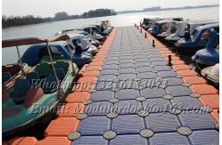 China Plastic pontoon floating marina supplier