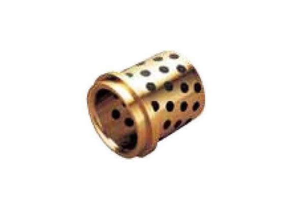 Durable Self Lubricating Bearings , Graphite Impregnated Bronze Bushings JNA