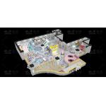 Attractive Indoor Soft Playground Equipment Naughty Castle Paradise For Game Center