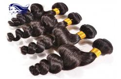China Brazilian Hair Extensions Pure Human Hair Double Weft Loose Wave supplier