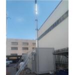 China 15m cell on wheels with shelter for sale