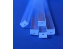 China Quartz Capillary Tube Square Tube Transparent High Temperature Resistance supplier