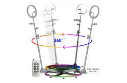 China Lightweight 360 Degree Photo Booth 60cm / 80cm For Events And Trade Shows supplier