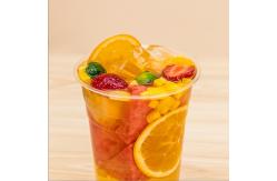 China Disposable Biodegradable 12oz PLA Cups For Cold Drink Compostable Plastic Cups supplier