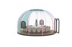 China Diameter 5.5m Small Bubble Tent PC Polycarbonate Garden Dome Bubble Tent supplier